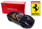 Bburago 1/18 Ferrari California T Open Top Black Diecast Model Car - detailed collector display model