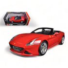 Bburago Ferrari California T 1/18 Diecast Scale Model Car Red - detailed collector display model