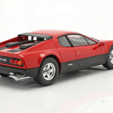 1:18 scale red Ferrari 365 GT4 BB diecast model car rear side view