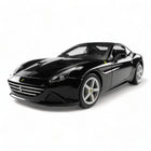 Bburago 1/18 Ferrari California T Closed Top Black Diecast Model Car - detailed collector display model