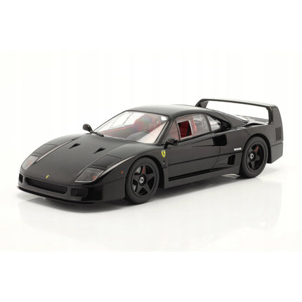 Ferrari F40 Lightweight 1990 1:18 Diecast Model KK Scale Nero Black Classic Supercar Collector Model