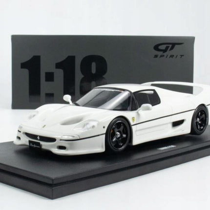 Ferrari F50 LBWK 2013 Diecast Model 1:18, White GT Spirit (Custom Plates)