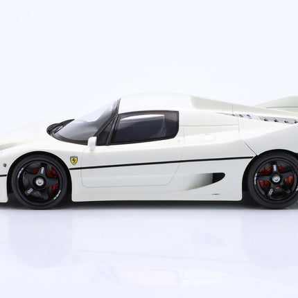 Ferrari F50 LBWK 2013 Diecast Model 1:18, White GT Spirit (Custom Plates)