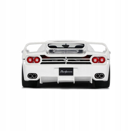 Ferrari F50 LBWK 2013 Diecast Model 1:18, White GT Spirit (Custom Plates)
