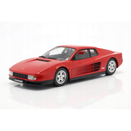 Ferrari Testarossa MKI Monospecchio 1984 Diecast Model Car 1:18 KK Scale Rosso Classic Ferrari – Custom Plates