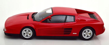 Ferrari Testarossa MKI Monospecchio 1984 Diecast Model Car 1:18 KK Scale Rosso Classic Ferrari – Custom Plates