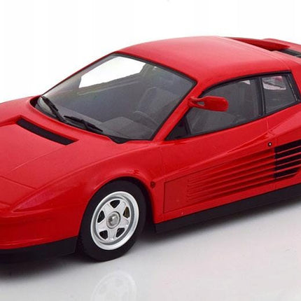 Ferrari Testarossa MKI Monospecchio 1984 Diecast Model Car 1:18 KK Scale Rosso Classic Ferrari – Custom Plates