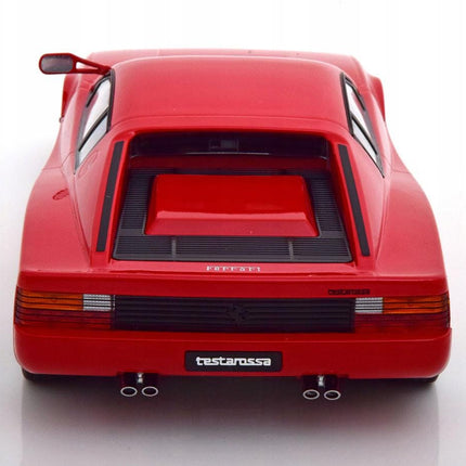 Ferrari Testarossa MKI Monospecchio 1984 Diecast Model Car 1:18 KK Scale Rosso Classic Ferrari – Custom Plates