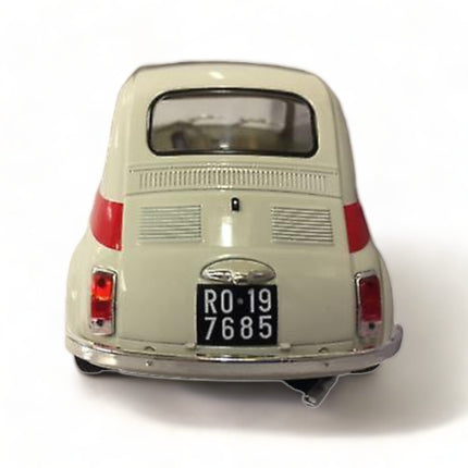 Solido 1/18 Fiat 500L White Resin Diecast Model Car - fine detailed model replica