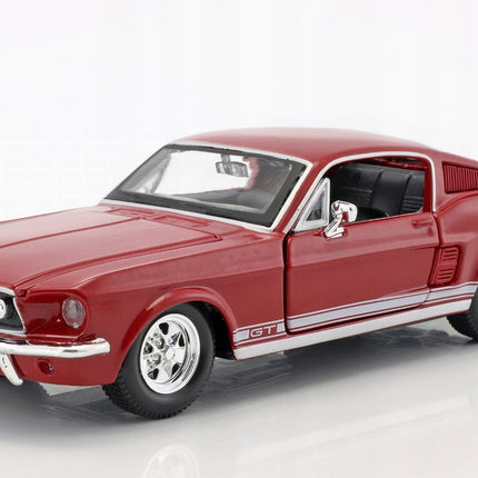 https://a.allegroimg.com/original/11e54c/1df1df00433191d1ac0d99b7e3a0/Ford-Mustang-GT-Fastback-1967-Czerwony-Maisto-1-24-Metalowy-Model-Samochodu