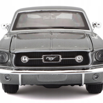 https://a.allegroimg.com/original/1134b7/72b651d9410b8a4e0dd25305c7c0/Ford-Mustang-GT-Fastback-1967-Maisto-1-24-Szary-Metalowy-Model-Samochodu-Gy-Stan-zlozenia-Calosc-die-cast