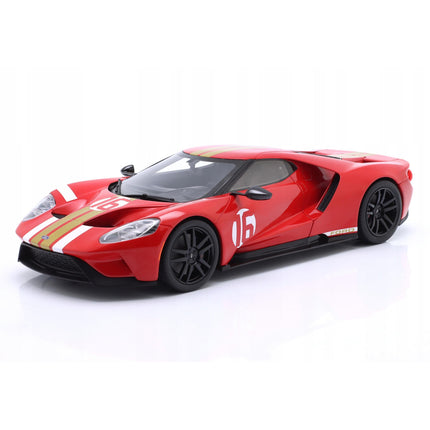 Ford GT 64' Alan Mann Edition 2022 Diecast Model Car 1:18 - Personalized Plates