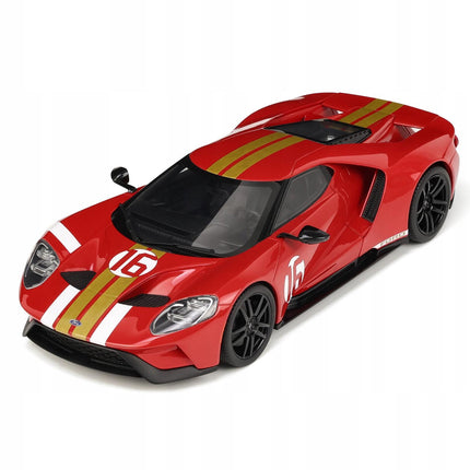 Ford GT 64' Alan Mann Edition 2022 Diecast Model Car 1:18 - Personalized Plates