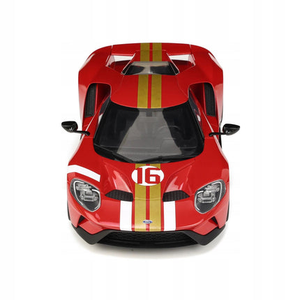 Ford GT 64' Alan Mann Edition 2022 Diecast Model Car 1:18 - Personalized Plates