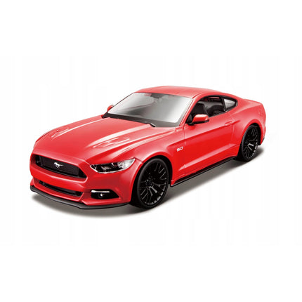 Ford Mustang GT 2015 1:24 Maisto Assembly Diecast Model Muscle Car with Custom Plates