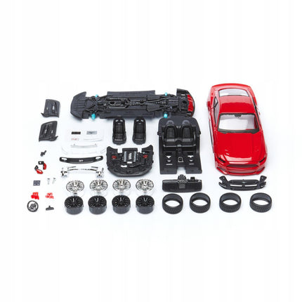 Ford Mustang GT 2015 1:24 Maisto Assembly Diecast Model Muscle Car with Custom Plates