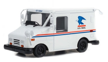 1:64 scale diecast U.S. Mail delivery truck with postal service logo and white exterior