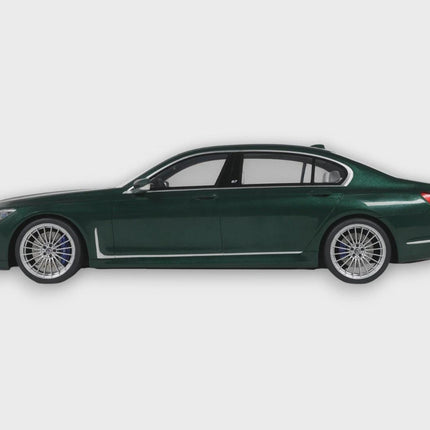 GT Spirit BMW Alpina B7 Saloon 2022 Green 1:18 Limited Edition Resin Luxury Sedan Model GT942
