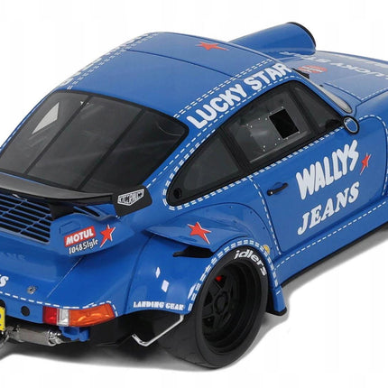 GT Spirit Porsche 911 (964) RWB “Osho” Arrow Blue 1:18 Resin Limited Edition with Custom Plates