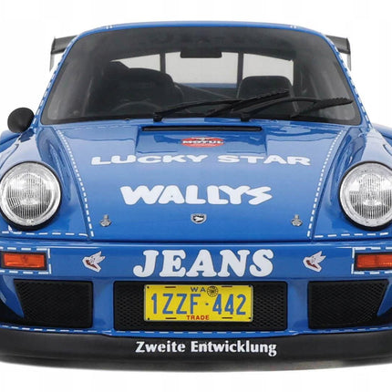 GT Spirit Porsche 911 (964) RWB “Osho” Arrow Blue 1:18 Resin Limited Edition with Custom Plates