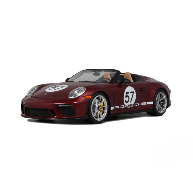 GT Spirit Porsche 911 991.2 Speedster Heritage Edition Cherry 1:18 Limited Edition Resin Collector Model GT929