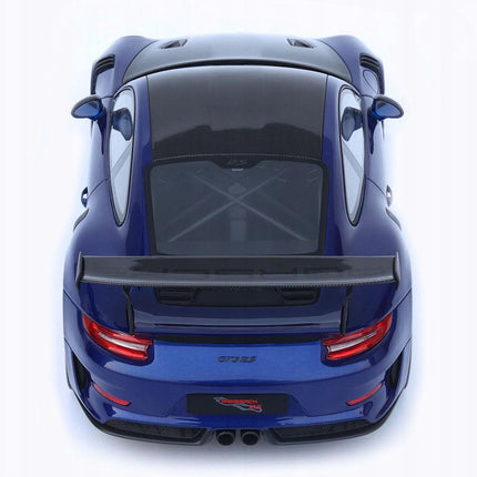 GT Spirit Porsche 911 991 II GT3 RS Weissach Package 2018 Blue 1:18 Limited Edition Resin Model GT526