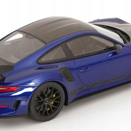 GT Spirit Porsche 911 991 II GT3 RS Weissach Package 2018 Blue 1:18 Limited Edition Resin Model GT526