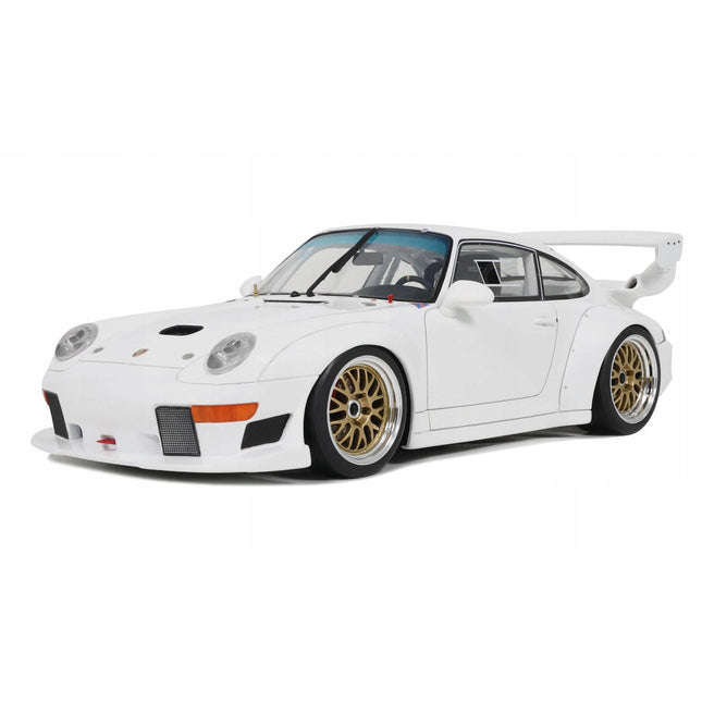 GT Spirit Porsche 911 993 GT2 Evo 1995 Grand Prix White 1:18 Limited Edition Resin Race Car Model GT532