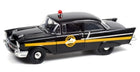 1:18 scale diecast model of a black 1957 police car with Kentucky State Police badge