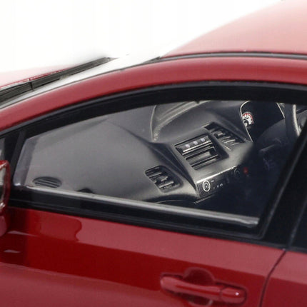 Honda Civic Mugen RR (FD2) 2008 Milano Red Otto Mobile 1:18 OT1019 Diecast Car Model with Custom Plates