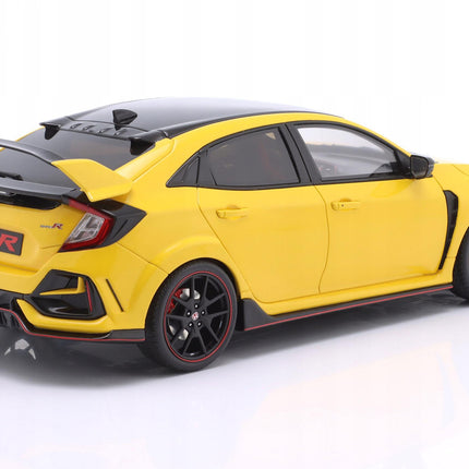 Honda Civic Type R Euro Spec 2020 Sunlight Yellow 1:18 Resin Model