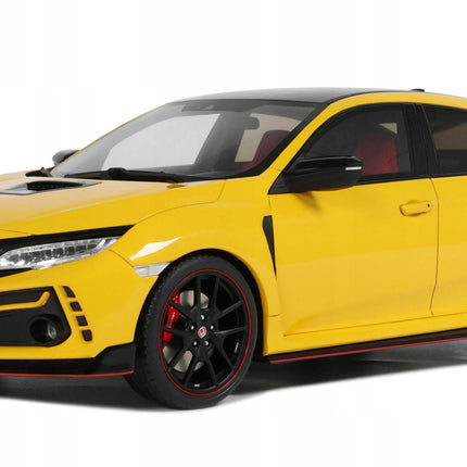 Honda Civic Type R Euro Spec 2020 Sunlight Yellow 1:18 Resin Model