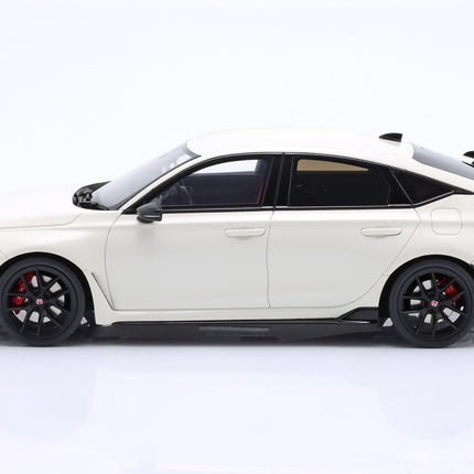 Honda Civic Type R FL5 2022 Diecast Model Car: Championship White, Custom Plates