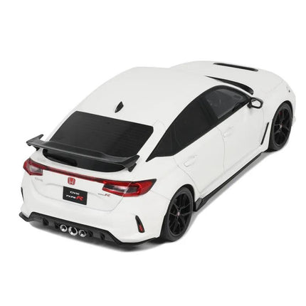 Honda Civic Type R FL5 2022 Diecast Model Car: Championship White, Custom Plates