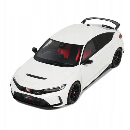 Honda Civic Type R FL5 2022 Diecast Model Car: Championship White, Custom Plates