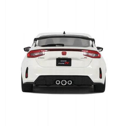Honda Civic Type R FL5 2022 Diecast Model Car: Championship White, Custom Plates