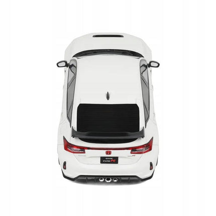 Honda Civic Type R FL5 2022 Diecast Model Car: Championship White, Custom Plates