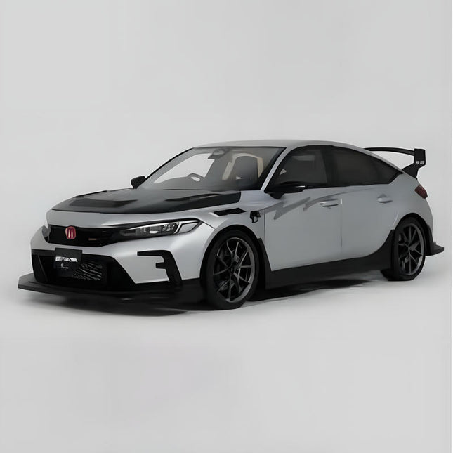 Otto Honda Civic Type R Mugen Group B Mate Silver 2024 1:18 Diecast Model Car - detailed collector display model