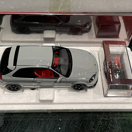 MH Honda Civic EK9 Purple 1:18 Diecast Model Car - detailed model car replica