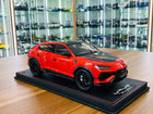 MR Collection Lamborghini Urus Performante 1:18 Rosso Arancio Resin Model - detailed collector display model