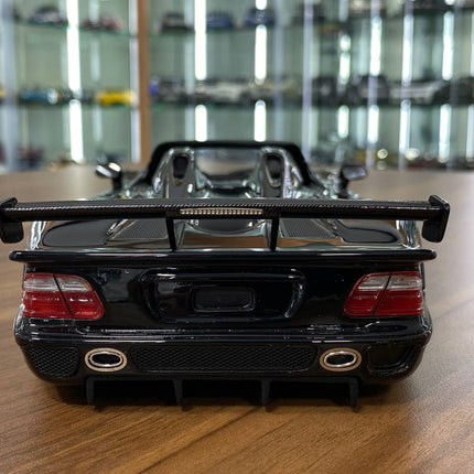 1/18 Resin Mercedes-Benz CLK GTR Black Model Car by GT Spirit - premium collector scale model