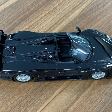 1/18 Resin Mercedes-Benz CLK GTR Black Model Car by GT Spirit - scale model for display