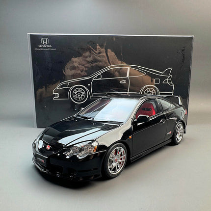 LCD Model Honda Integra DC5 Type R Black 1:18 Diecast Model Car - premium collector scale model