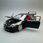 LCD Model Honda Integra DC5 Type R Black 1:18 Diecast Model Car - scale model collectible piece