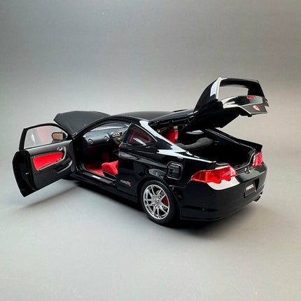 LCD Model Honda Integra DC5 Type R Black 1:18 Diecast Model Car - hand-finished display model
