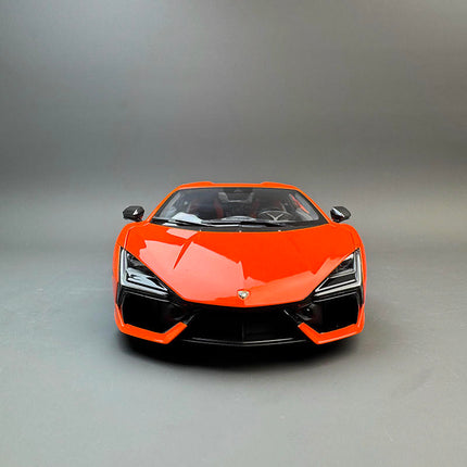 LCD Model The Lamborghini Revuelto in Orange 1:18 Diecast Model Car - collectible scale model car