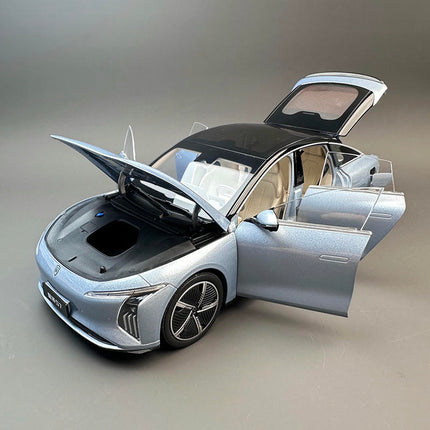 Dongfeng Forthing Forthing Xinghai S7 Blue 1:18 Diecast Model Car - scale model for display