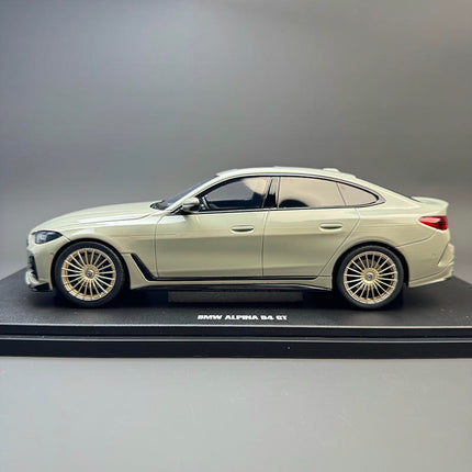GT Spirit BMW ALPINA B4 Gray 1:18 Resin Model Car - studio product photo of the scale model