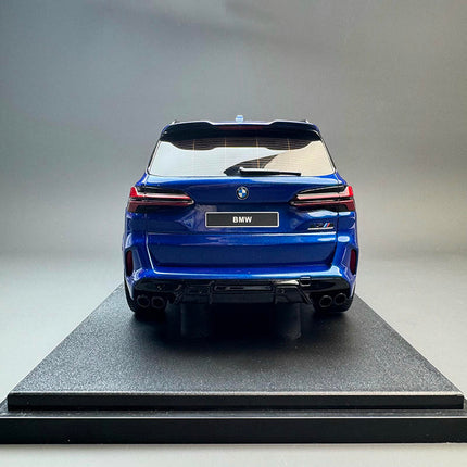 GT Spirit BMW X5M Competition Blue 1:18 Resin Model Car - scale model for display