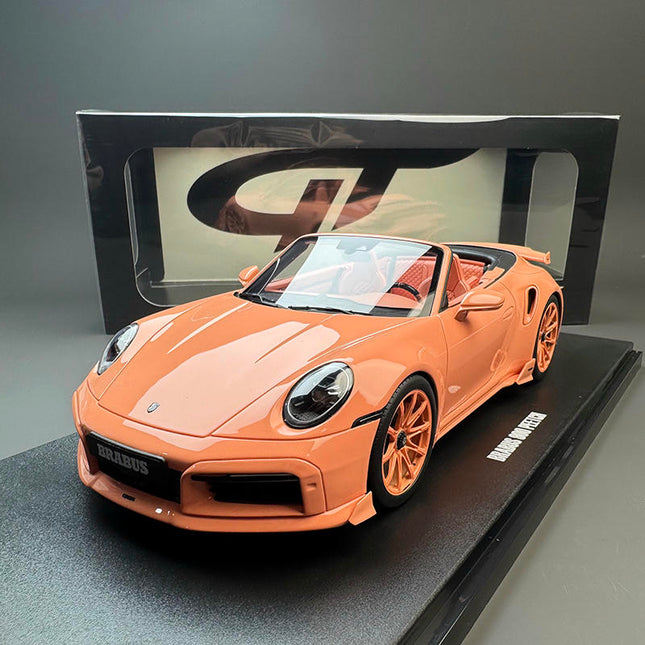 GT Spirit Porsche Brabus 900 Peetch 2024 Pink 1:18 Resin Model Car - detailed collector display model